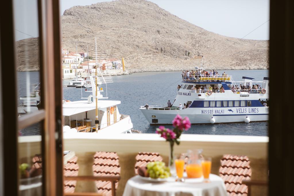 Villa Antonis Chalki Town Exterior foto